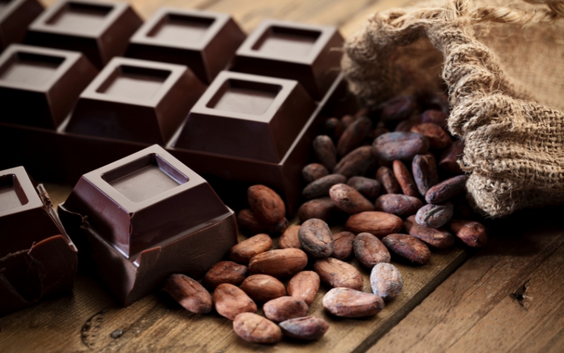 Chocolate đen cũng là thực phẩm giúp trẻ thông minh