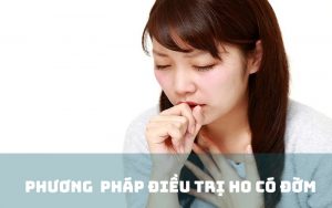 Cách điều trị ho có đờm