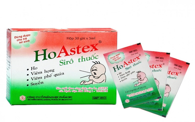 Thảo dược Astex chuyên dùng cho trẻ em
