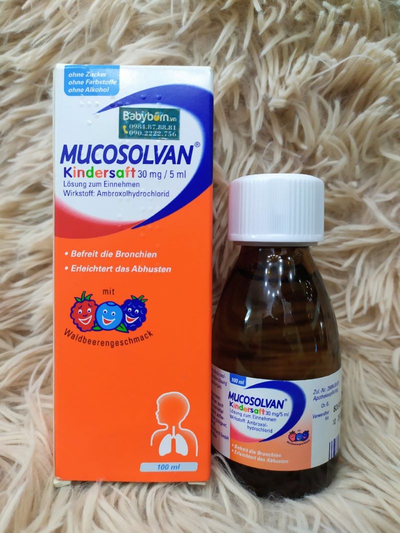 Siro Mucosolvan - Thuốc trị ho hiệu quả nhất