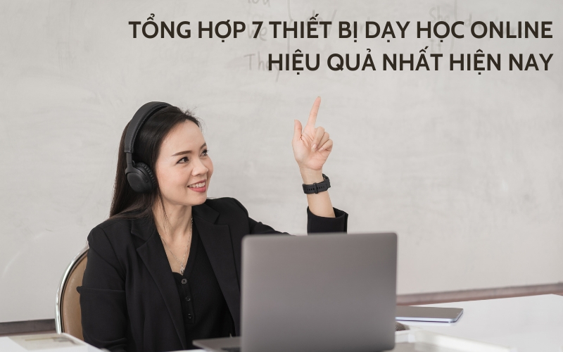 thiết bị dạy học online